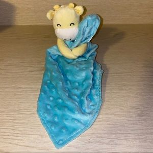 Carters Child of Mine Giraffe Yellow Blue Lovey